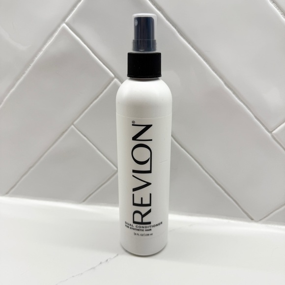 REVLON Dual Conditioner for Synthetic Hair Extensions/ Wigs 8oz Spray NEW RARE - Picture 1 of 7